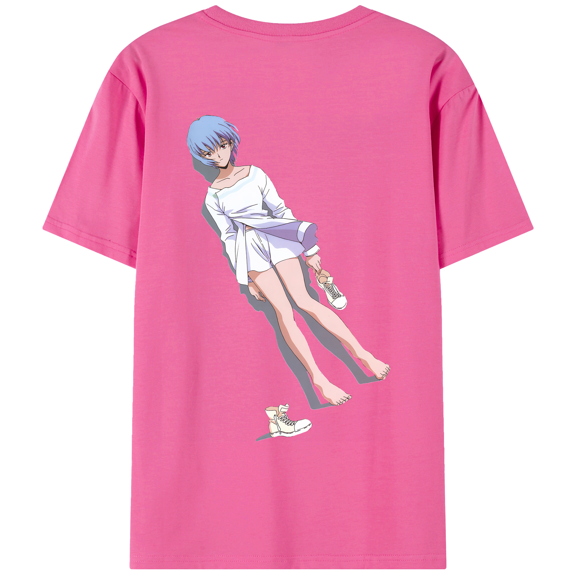 （画像用） EVA 新世紀エヴァンゲリオン レディース半袖Tシャツ(バックプリント)